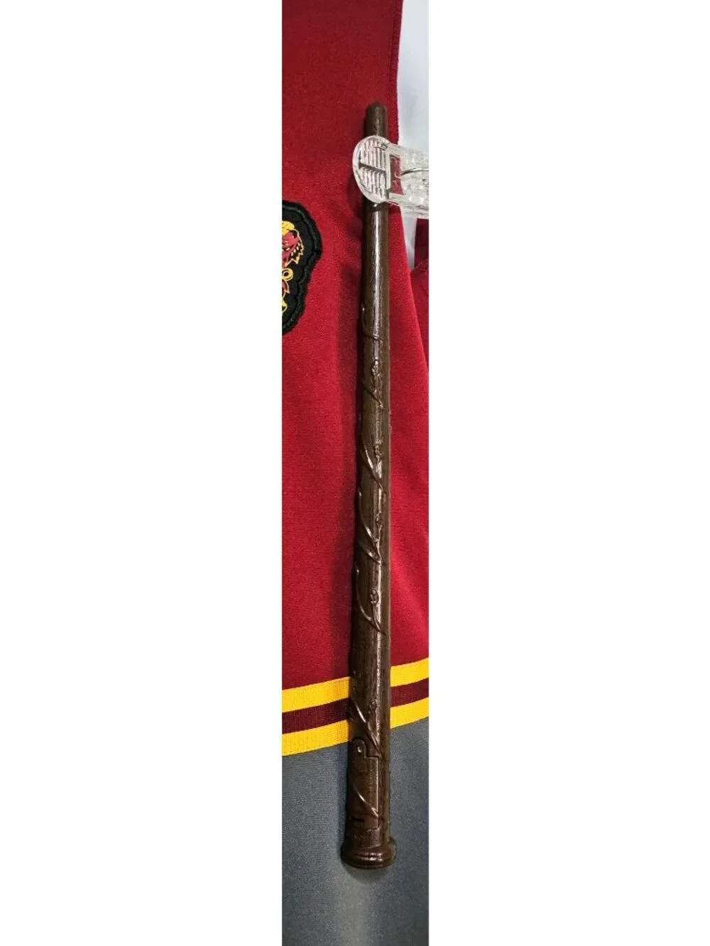 Harry Potter Hermione Costume Girls 10-12 Dress Wand Hedwig Plush Backpack Tie - Picture 9 of 12